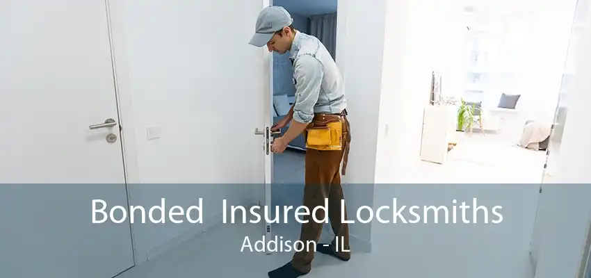 Bonded  Insured Locksmiths Addison - IL